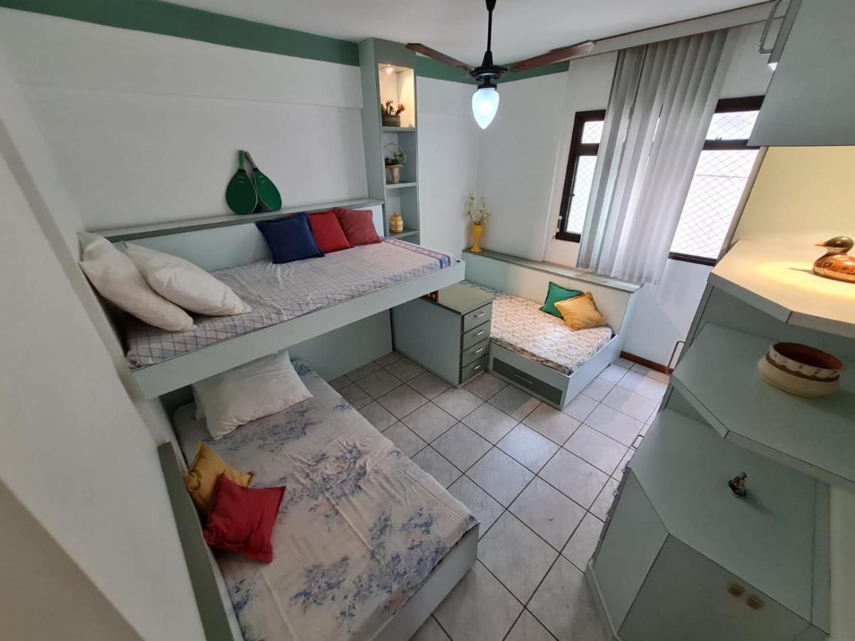 Apt Encantador Centro Guarapari, Completo, 50 M Da Praia Luaran gambar