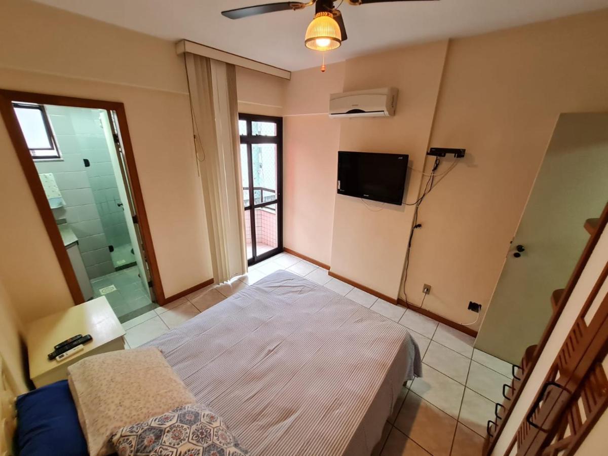 Apt Encantador Centro Guarapari, Completo, 50 M Da Praia Luaran gambar
